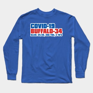 Buffalo Beats COVID! Long Sleeve T-Shirt